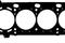 Прокладка ГБЦ BMW M62 4.4 V8 32V 96> Rh, артикул 613137500