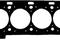 Gasket, cylinder head, артикул 613165500