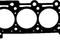 Прокладка головки блока, артикул 613430000
