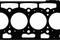 Gasket, cylinder head, артикул 613626530