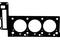 Прокладка, головка цилиндра, артикул 613636500