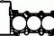 Прокладка ГБЦ Audi A6. VW Touareg 2.8/3.2 V6 24V AUK/BYU/BDX 1/3 cyl 04>, артикул 613638500