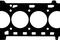 Gasket, cylinder head, артикул 613704500
