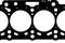 Gasket, cylinder head, артикул 613760010