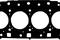 Gasket, cylinder head, артикул 615341520