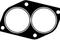 Прокладка приемной трубы Opel Astra/Kadett 1.4/2.0 81>, артикул 71-25865-00