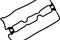 Прокладка клапанной крышки Opel Vectra 2.5 V6 24V X25XE 95> (x2), артикул 713426100
