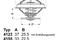 ТЕРМОСТАТ FRD GALAXY/MER W638/2/VW BORA/PASSAT B4/B5/LT/T4 2.3-2.9/2.4D 78-05, артикул 412380D