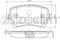 Колодки торм. диск. задн. Audi A4 II III 03- A6 II III 02- VW Multivan V 03- Transporter V 03-, артикул bs-1256