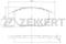Колодки торм. диск. передн. Citroen Berlingo 98- C3 02- C4 04- Peugeot 206 03- 207 06- 307 00-, артикул bs-1447