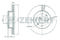 Диск торм. перед. Hyundai Accent II 00-, артикул bs-5343