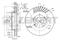 Диск торм. перед. SsangYong Actyon 05- Kyron 05- Rexton I 02-, артикул bs-5490