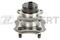 Ступица задняя (с ABS) Toyota Echo (P10) 99- Vios (V40) 02- Yaris Verso (P20) 99-, артикул rl-1446