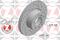 Р”РёСЃРє С‚РѕСЂРјРѕР·РЅРѕР№ BMW E34/E32 3.0 86- РџР•Р  Р’Р•РќРў SPORT Coat Z 302X22, артикул 150126452