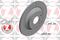 Диск тормозной задний CX-5 (KE,KF), артикул 370305620