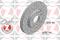 ДИСК ТОРМ REN DUSTER 10-/FLUENCE 05-/LAGUNA III 07-/MEGANE III 08-/SCENIC 08- ПЕР ВЕНТ ПЕРФО 280Х24, артикул 470243352