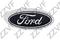 ЭМБЛЕМА КРЫШКИ БАГАЖНИКА (ХЭТЧБЕК) FORD FOCUS II, FOCUS III (11-...) 14,5 см, артикул ZV5104007